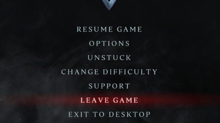However, if you know that you will have to temporarily leave the computer, the safest option will be to use the "Leave the game" option from the menu available after pressing the ESC key - V Rising: Can you pause the game? - FAQ - V Rising Guide