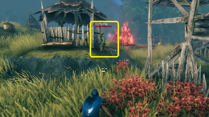 The Black metal scrap can be obtained after defeating the Fulings - small green creatures similar to goblins - Valheim: How to get the Black metal scraps? - Raw materials - Valheim Guide