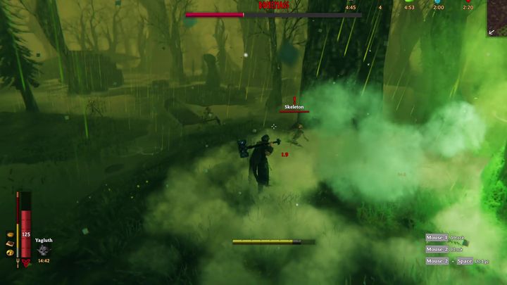 For defeating the boss, you will receive a trophy which you can use as an offering at the Sacrificial Stones - Valheim: How to defeat the Bonemass boss? - Bosses - Valheim Guide