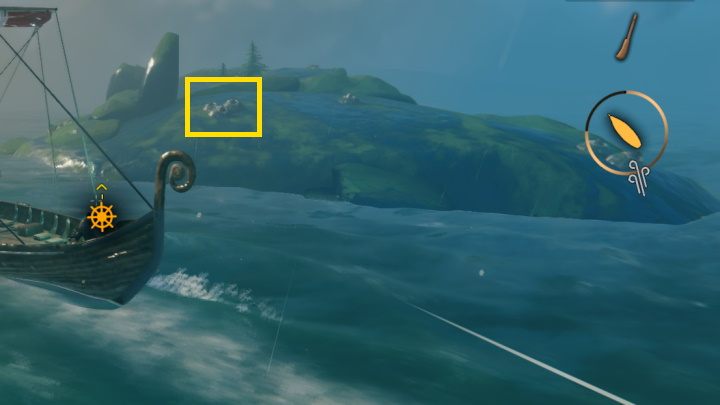 Keep in mind that the Kraken will remain in the same spot until you hit it - Valheim: Chitin - how to get it? - Raw materials - Valheim Guide