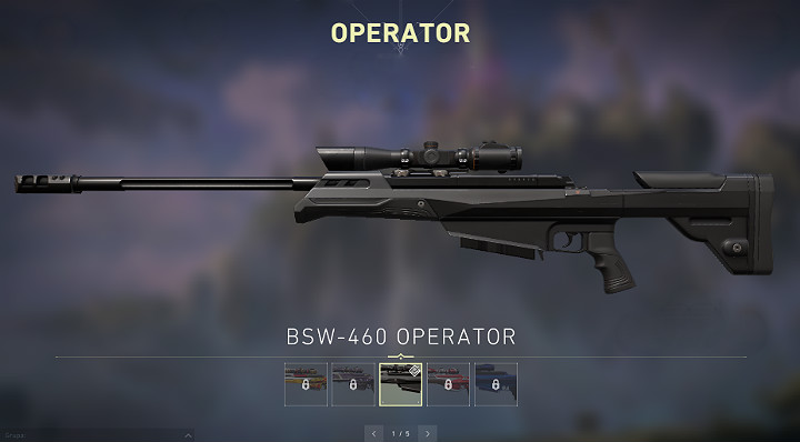 Operator has 5 rounds in the magazine and requires manual reloading after each shot - Valorant: Sniper weapons guide - Marshal, Operator - Weapons - Valorant Guide