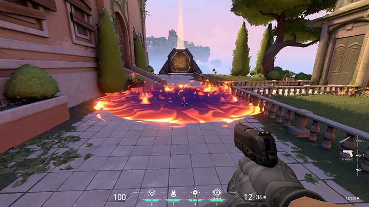 Projectiles fired from a grenade launcher can bounce off the ground - Valorant: Brimstone (Controller) - skills, features, tips - Characters - Valorant Guide