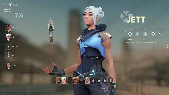 Remember, until you approve your choice, someone may give you a heads-up and choose the same character, forcing you to pick up someone else - Valorant: Team play, tips - Basics - Valorant Guide