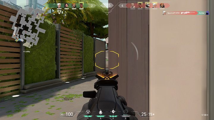 As you move around the map, try to develop a habit of keeping your sights on the right level - Valorant: Fight - how to behave? tips - Basics - Valorant Guide