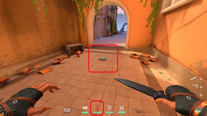 In the screenshot presented above, you can notice a Blast Pack explosive - Valorant: Raze (Duelist) - skills, features, tips - Characters - Valorant Guide
