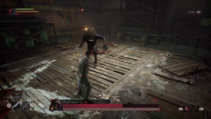 Boss Level: 7 - Sewer Beast Boss Fight in Vampyr - Bosses - Vampyr Game Guide