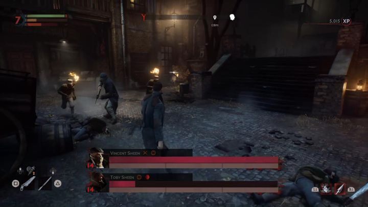 Boss Level: 14 - Vincent and Toby Sheen Boss Fight in Vampyr - Bosses - Vampyr Game Guide