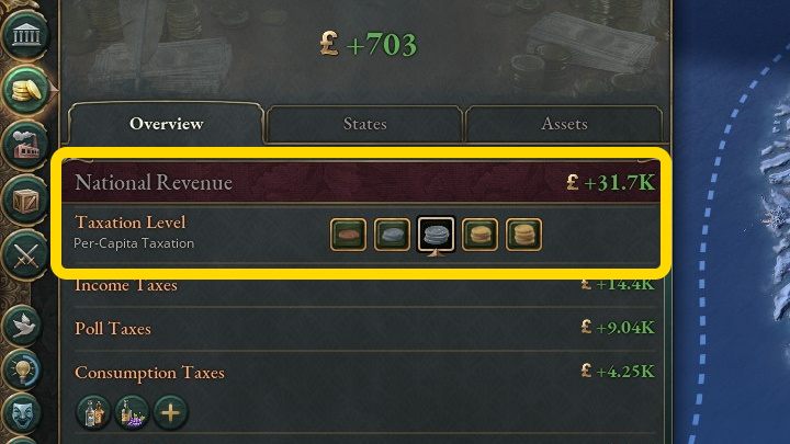 Above we've pictured how to raise the value of taxes per capita, that is, taxes collected from each citizen - Victoria 3: How to make more money? - FAQ - Victoria 3 Guide