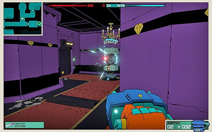 Turrets are the primary defense options on explored spaceships - Gunpoint varieties attack by using machine guns, and Boompoint varieties attack with rocket launchers (and cause a lot more damage) - How to get rid of Turret Towers and Secbots in Void Bastards? - FAQ - Void Bastards Guide and Tips