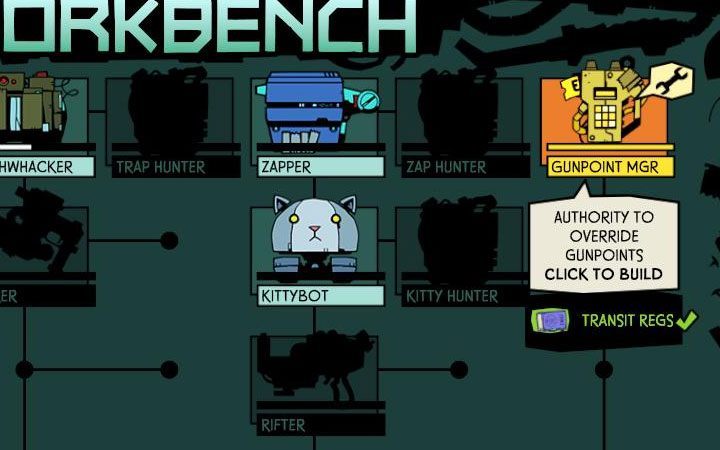 The default option of reprogramming towers is unavailable - How to get rid of Turret Towers and Secbots in Void Bastards? - FAQ - Void Bastards Guide and Tips