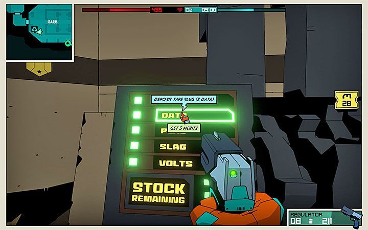 Another method of getting more credits is to sale unnecessary items - How to collect Merits and what to spend them on in Void Bastards? - FAQ - Void Bastards Guide and Tips