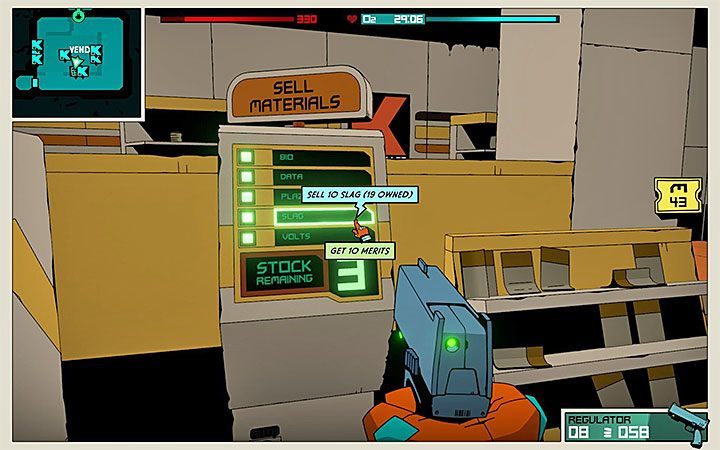 You can also sell goods on Krell-Mart ships - How to collect Merits and what to spend them on in Void Bastards? - FAQ - Void Bastards Guide and Tips