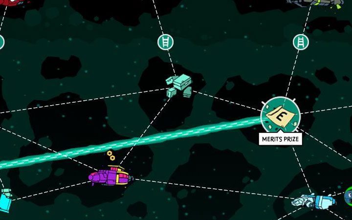 The last main method is to search for credits on the nebula map - How to collect Merits and what to spend them on in Void Bastards? - FAQ - Void Bastards Guide and Tips