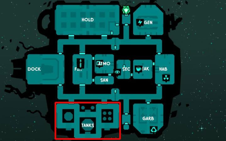 Remember, some more advanced ships store their fuel in TANKS room instead of FTL (see the picture above) - How to get fuel in Void Bastards? - FAQ - Void Bastards Guide and Tips