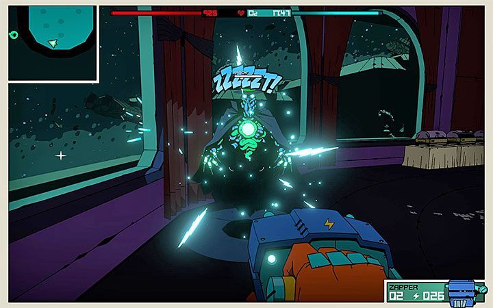 This is another challenging enemy encountered during the early stages of the game - Difficult enemies in Void Bastards - Game basics - Void Bastards Guide and Tips