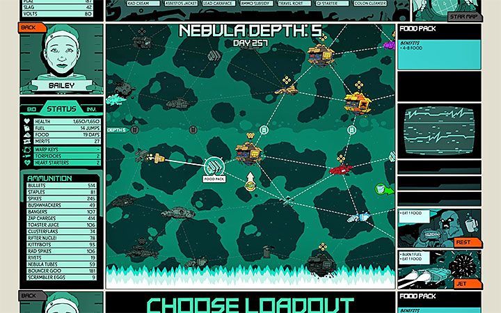 LOCATION OR OBJECT - Unique places and objects on the nebula map of Void Bastards - Tables - Void Bastards Guide and Tips