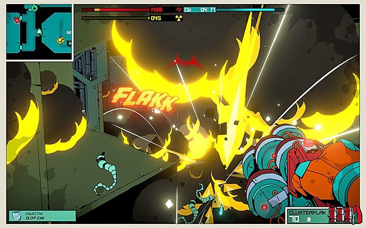 Clusterflack are cluster bombs - Best weapons and gadgets in Void Bastards - Tables - Void Bastards Guide and Tips