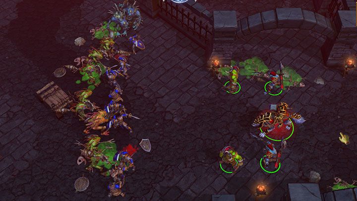 Where two dogs fight for a bone, the third one gets away with it - wait until one side starts to gain the advantage and start helping the weaker faction to defeat both groups of opponents. - The Fires Down Below | Warcraft III Reforged walkthrough - Prologue - Warcraft III Reforged Guide