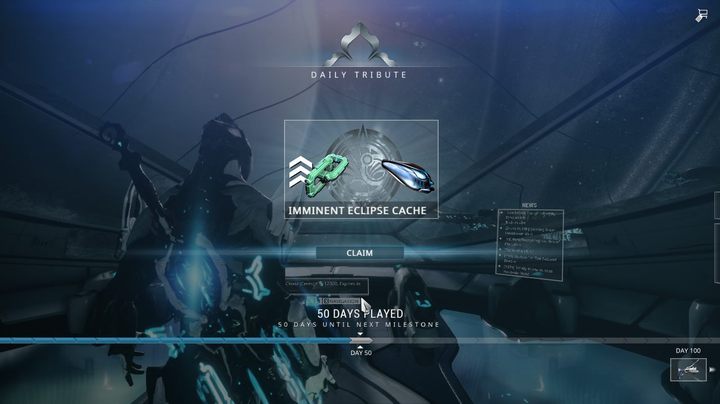 In this chapter you will learn what can be drawn from the Daily Tribute, what are the milestones and what can determine the rewards in Warframe - Warframe - Daily Tribute - Starting tips - Warframe Game Guide