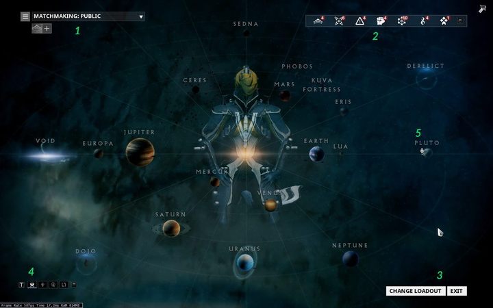 Here you will how to navigate the star map in Warframe - Warframe - Interface - Star Map - Basics - Warframe Game Guide