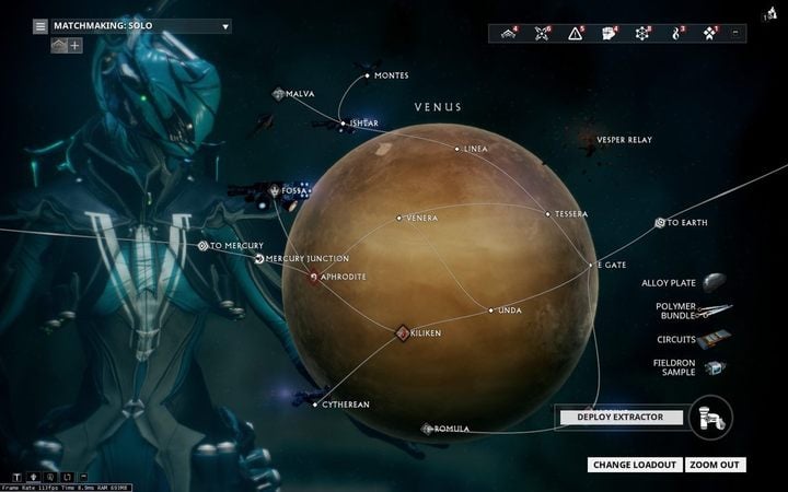 1 - Warframe - Interface - Star Map - Basics - Warframe Game Guide