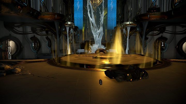 This test takes place in a large, long chamber - Warframe - Lua - Orokin challenges and the music puzzle - Warfeame - Gameplay - Warframe Game Guide