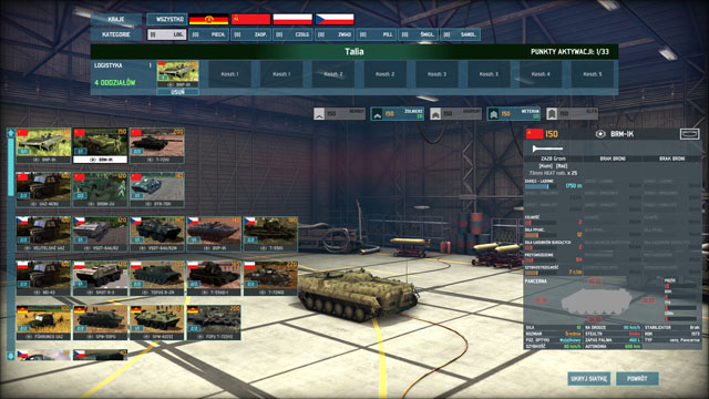 You see a screen where you add particular troops to slots - Creating your own deck - Wargame: AirLand Battle - Game Guide and Walkthrough