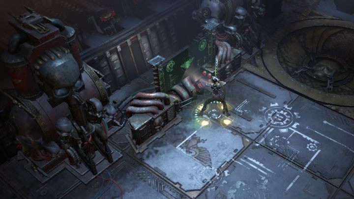 The Cogitator that controls the generator. - Purge the Machine mission walkthrough in Warhammer Inquisitor - Martyr - Machine Spirit - Warhammer Inquisitor - Martyr Game Guide