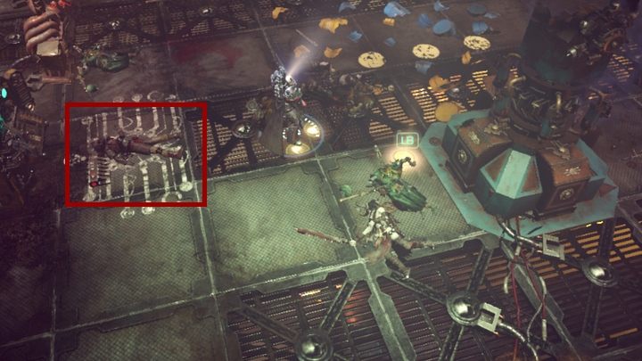 The corpses you will find there contain notes that will help to push the Inquisitors investigation forward - The Depths Below mission walkthrough in Warhammer Inquisitor - Martyr - The Enemy Below - Warhammer Inquisitor - Martyr Game Guide