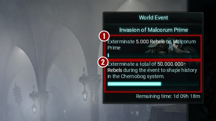 When the time expires, a World Event gets a summary - What are the World Events in Warhammer Inquisitor - Martyr? - FAQ - Warhammer Inquisitor - Martyr Game Guide