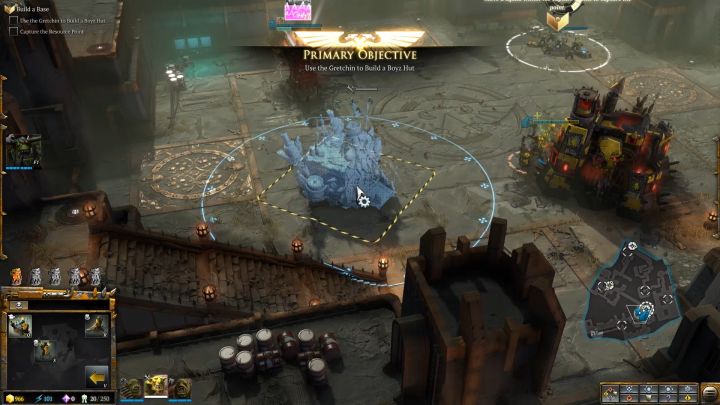 Its time to build your own base! - Mission 2 - Destined for Greater Fings - Campaign Walkthrough - Warhammer 40,000: Dawn of War III Game Guide