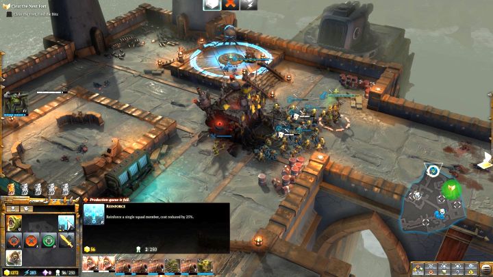 Build Boyz Huts from time to time to be able to easily replenish your troops. - Mission 2 - Destined for Greater Fings - Campaign Walkthrough - Warhammer 40,000: Dawn of War III Game Guide