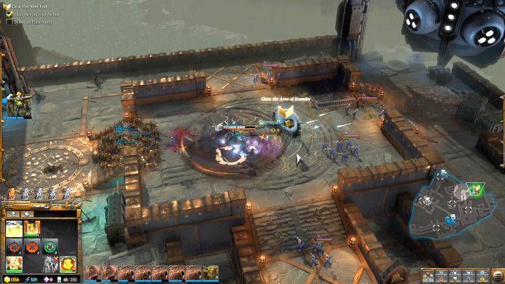 Clear the area and construct a Boyz Hut. - Mission 2 - Destined for Greater Fings - Campaign Walkthrough - Warhammer 40,000: Dawn of War III Game Guide