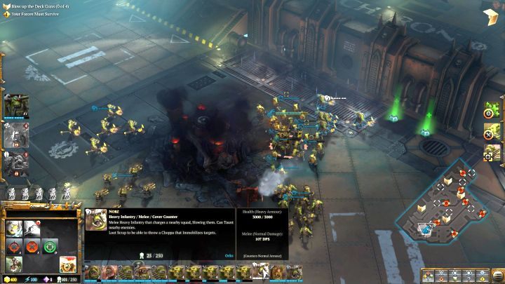 Reinforcements will be useful. - Mission 7 - The Dark Arrival - Warhammer Dawn of War 3 Walkthrough - Campaign Walkthrough - Warhammer 40,000: Dawn of War III Game Guide