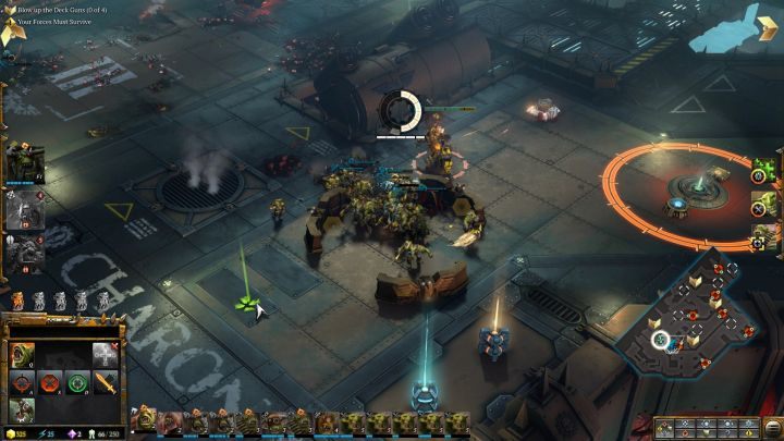 The first resource point. - Mission 7 - The Dark Arrival - Warhammer Dawn of War 3 Walkthrough - Campaign Walkthrough - Warhammer 40,000: Dawn of War III Game Guide