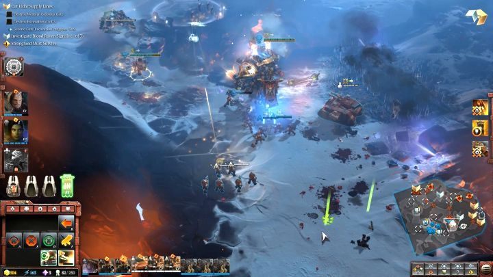 And here, in turn, the second place of this kind. - Mission 14 - In the Company of Friends - Dawn of War 3 Walkthrough - Campaign Walkthrough - Warhammer 40,000: Dawn of War III Game Guide