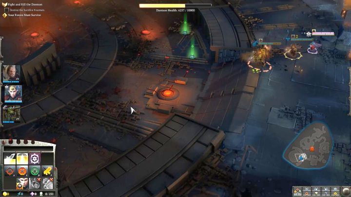 Heal your units whenever you have the opportunity. - Mission 17 - The Wayfarers - Dawn of War 3 Walkthrough - Campaign Walkthrough - Warhammer 40,000: Dawn of War III Game Guide