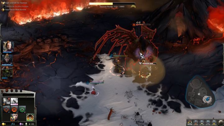 Another encounter with the demon. - Mission 17 - The Wayfarers - Dawn of War 3 Walkthrough - Campaign Walkthrough - Warhammer 40,000: Dawn of War III Game Guide