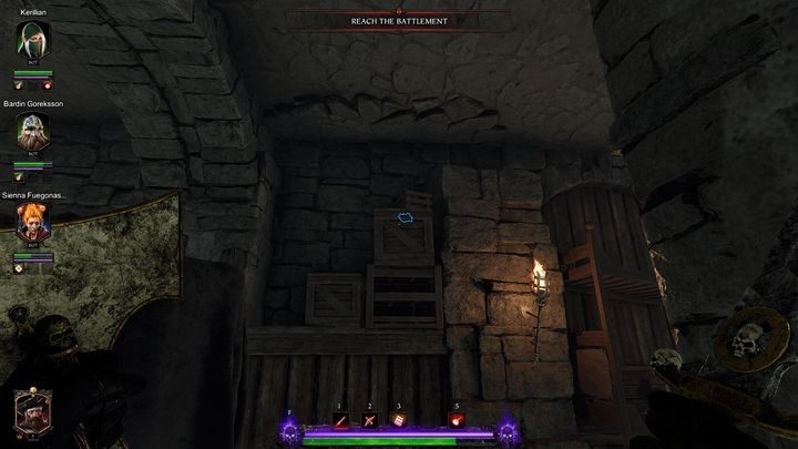 This grimoire can be found in the first room that you reach during this mission - this room is filled with chests and shelves - Grimoires in Act I | Warhammer Vermintide 2 - Grimoires - Warhammer Vermintide 2 Game Guide