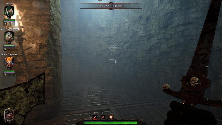 You can start searching for this grimoire when you use the platform to reach a room with three buttons that open doors - Grimoires in Act I | Warhammer Vermintide 2 - Grimoires - Warhammer Vermintide 2 Game Guide