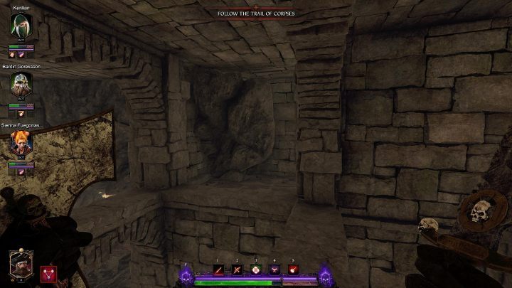 Go through the passage presented in the picture above and keep following the path - Grimoires in Act I | Warhammer Vermintide 2 - Grimoires - Warhammer Vermintide 2 Game Guide