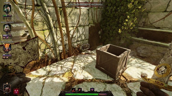 This is where you can find the second button - Grimoires in Act II | Warhammer Vermintide 2 - Grimoires - Warhammer Vermintide 2 Game Guide