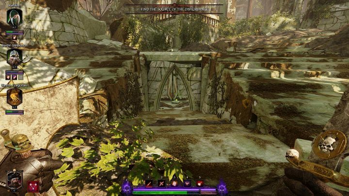 Activating all three buttons opens the passage presented above - Grimoires in Act II | Warhammer Vermintide 2 - Grimoires - Warhammer Vermintide 2 Game Guide