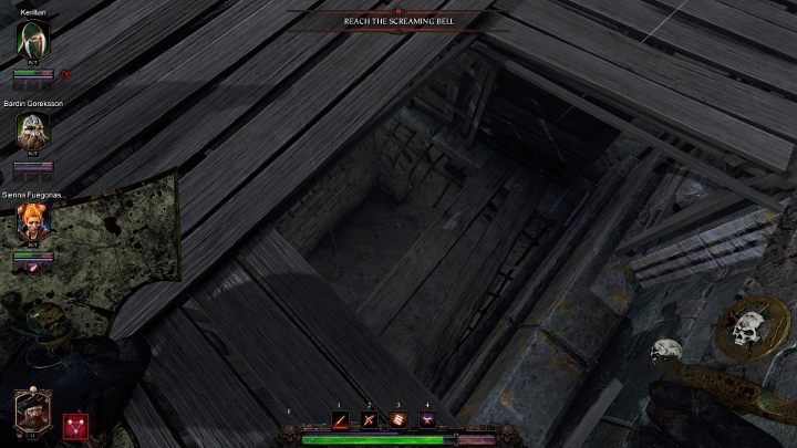 Jump down - the grimoire is in the chest on the bottom - Grimoires in Act II | Warhammer Vermintide 2 - Grimoires - Warhammer Vermintide 2 Game Guide