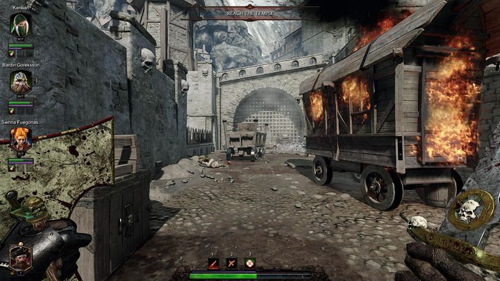 The first tome in Righteous stand can be found shortly after you start this mission - Tomes in Act I | Warhammer Vermintide 2 - Tomes - Warhammer Vermintide 2 Game Guide