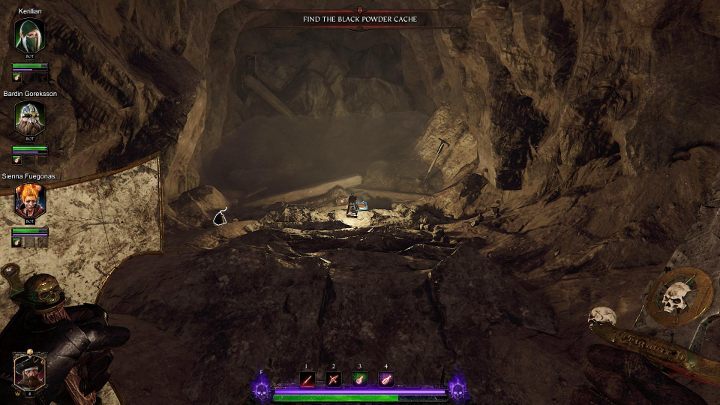 After entering the tunnel, you have to go left and then right - Tomes in Act I | Warhammer Vermintide 2 - Tomes - Warhammer Vermintide 2 Game Guide