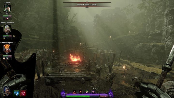 You will find a second grimoire in the Buckhorn Gorge location, or rather just as you get out of it - Grimoires in Act III | Warhammer Vermintide 2 - Grimoires - Warhammer Vermintide 2 Game Guide