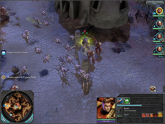 1 - Main storyline - The Defense of Argus Gate - Main storyline - Warhammer 40,000: Dawn of War II - Game Guide and Walkthrough