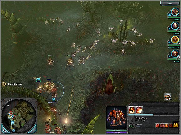 Though it may seem that youll only need to defend yourself until the poison starts working in reality it will take a bit longer - Main storyline - The Last Stand - Main storyline - Warhammer 40,000: Dawn of War II - Game Guide and Walkthrough