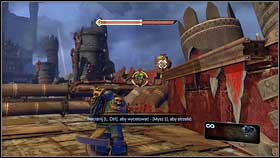 3 - 1 - Landing on the planet - Walkthrough - Warhammer 40,000: Space Marine - Game Guide and Walkthrough